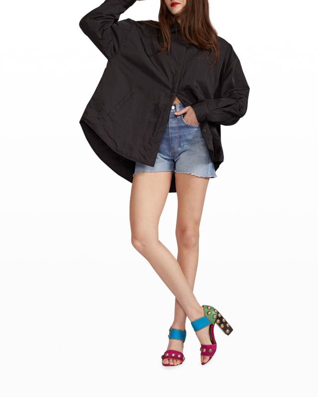 Jagger Quilted Nylon Shacket